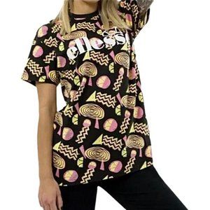 Ellesse 90’s Retro Style Oversized Short Sleeve Tee‎ Shirt